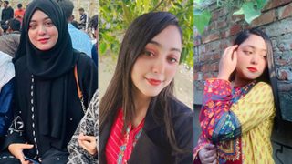 Bangladeshi Hijabi College Girl Squeezing Nipples Boobs