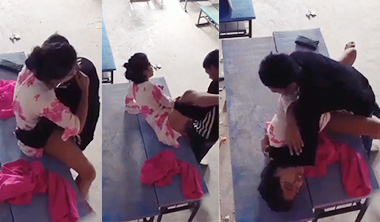 Desi College Girl Fucking Her BF On Bench Viral