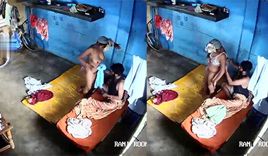 Dusky Tamil Wife Changing Clothes – Captured In CCTV Cam Viral