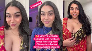 Famous Indian Nri Influencer AKA Vishakha Full Nude