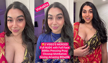 Famous Indian Nri Influencer AKA Vishakha Full Nude