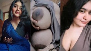 Hot Bengali Babe Pressing Boobs Fingering Pussy Fuck