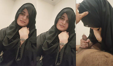 Indian Hijabi Innocent Girl Sucking BF Big Dick