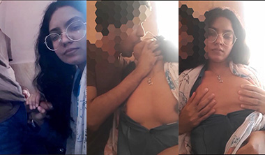 Indian Submissive Chasmish Horny Gf Boobs Slapped Update