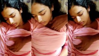 Real Brother Press Sleeping Sister Boobs Show – mastiraja