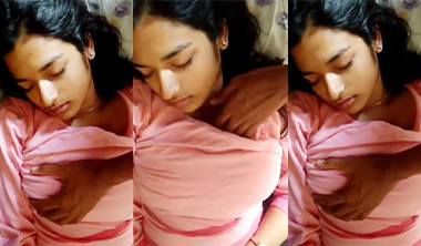Real Brother Press Sleeping Sister Boobs Show – mastiraja