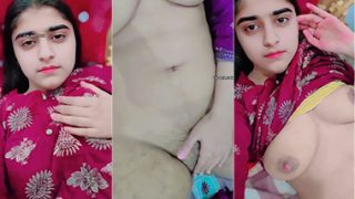Sexy Punjabi Girl Shows Her Big Boobs And Pussy Mms