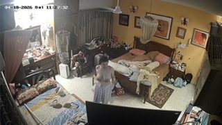 Bhabhi After Bath Changing Dress CCTV Cam New Clip