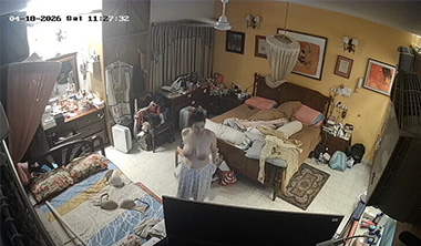 Bhabhi After Bath Changing Dress CCTV Cam New Clip