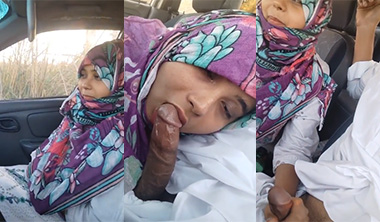 Desi Hijabi Girl Blowjob Fucking In Car Mms