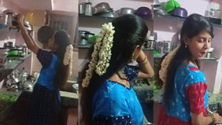 Homely Tamil Wife Sucking Dick Doggy Style Fucking