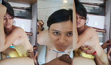 Horny Indian Girl Bj Hard Doggy Fuck Moaning Mms