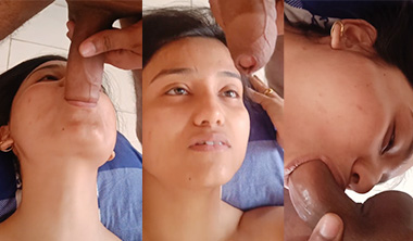 Horny Indian Girl Deepthroat Blowjob Hard Fucking New