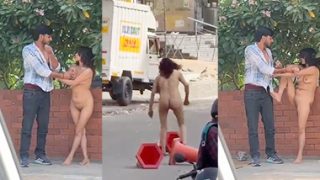 Indian Viral Girl Fully Nude In Busy Road Captured Secretly