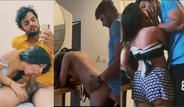 Desi Babe Giving Blowjob Fuck With Boyfriend Leaked
