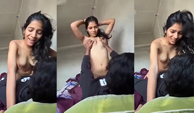 Desi Horny College Girl Riding On Boyfriend Dick