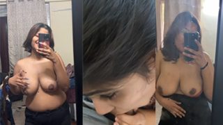 Desi Indian Tanker Babe Showing Blowjob Fucking
