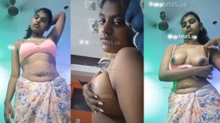 Horny Telugu Girl Showing Nude Mms