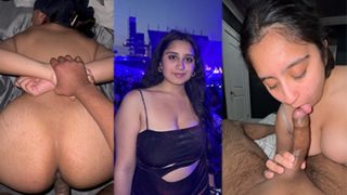 Indian Horny Babe Blowjob Doggy Fuck With Moaning
