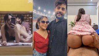 Indian Horny Babe Riding Doggy Style Fucking Part -2