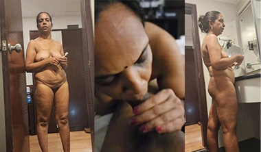Mature Tamil Aunty Giving Blowjob Riding Fuck