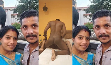 Shy Tamil Aunty Fucked in Hotel Room Leaked