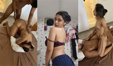 Tamil Teen Girl Showing Boobs & Threesome Fucking