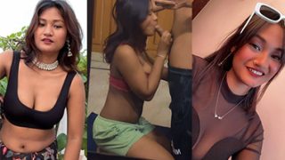 Desi Horny Girl Teasing Blowjob Hard Doggy Fuck