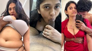 Horny Indian Cheater Milf Giving Blowjob Fucking Riding