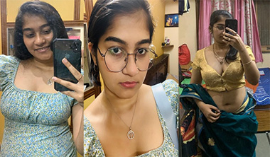 Horny Indian Girl Boobs Play & Fingering Hairy Pussy