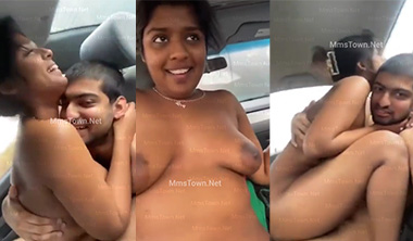 Horny Mallu Girl Riding On Lover Dick Inside Car