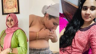 Horny Mallu Muslim Wife Blowjob – Fingering Hard Fuck