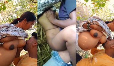 Horny Mallu Wife Affair – Outdoor Fucking With Lover