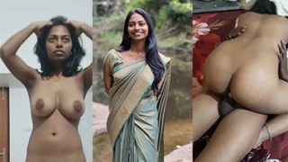 Horny Tamil Girl Showing Nude  – Dick Riding Fuck