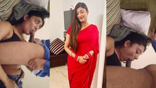 Indian Horny Girl Kamna Malhotra Blowjob Fucking