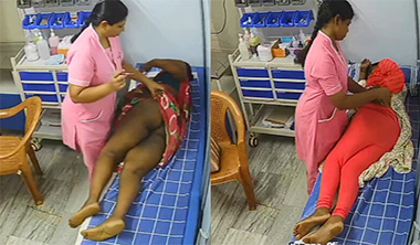 Tamil Aunty in Clinic Room – Ass Clear View IPCam Captured