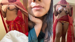 Tamil Girl In Saree Blowjob – Doggy Style Fucking