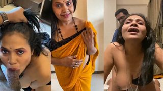 Horny Milf Aunty Blowjob – Doggy Style Fucking