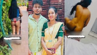 Horny Mallu Wife Public Dare With Shared Threesome Fucking