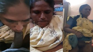Mature Tamil Aunty Fucking With Young Lover