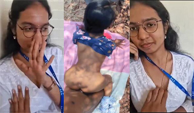 Tamil Teen College Girl Showing- Fucking in Outdoor